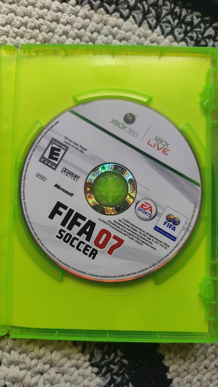 Fifa 07 Xbox 360 na Caixa Original Importado - Foto 5