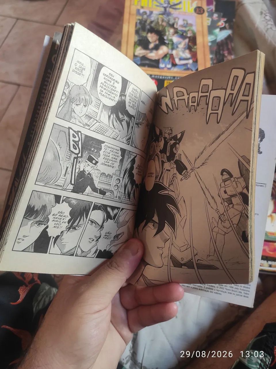 Mangá Gundam Wing n°2 - Foto 3