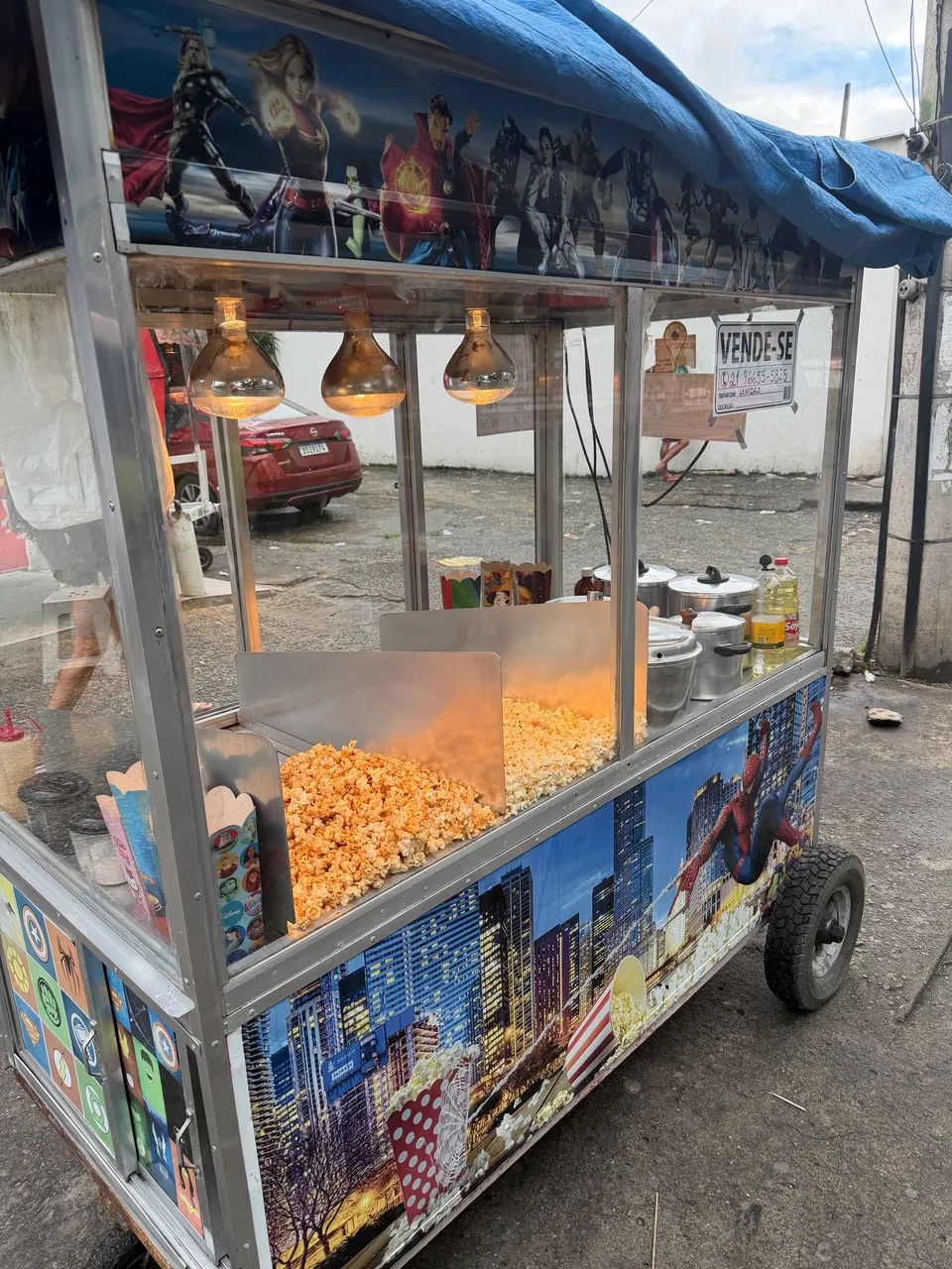 Carrinho de pipoca  - Foto 3