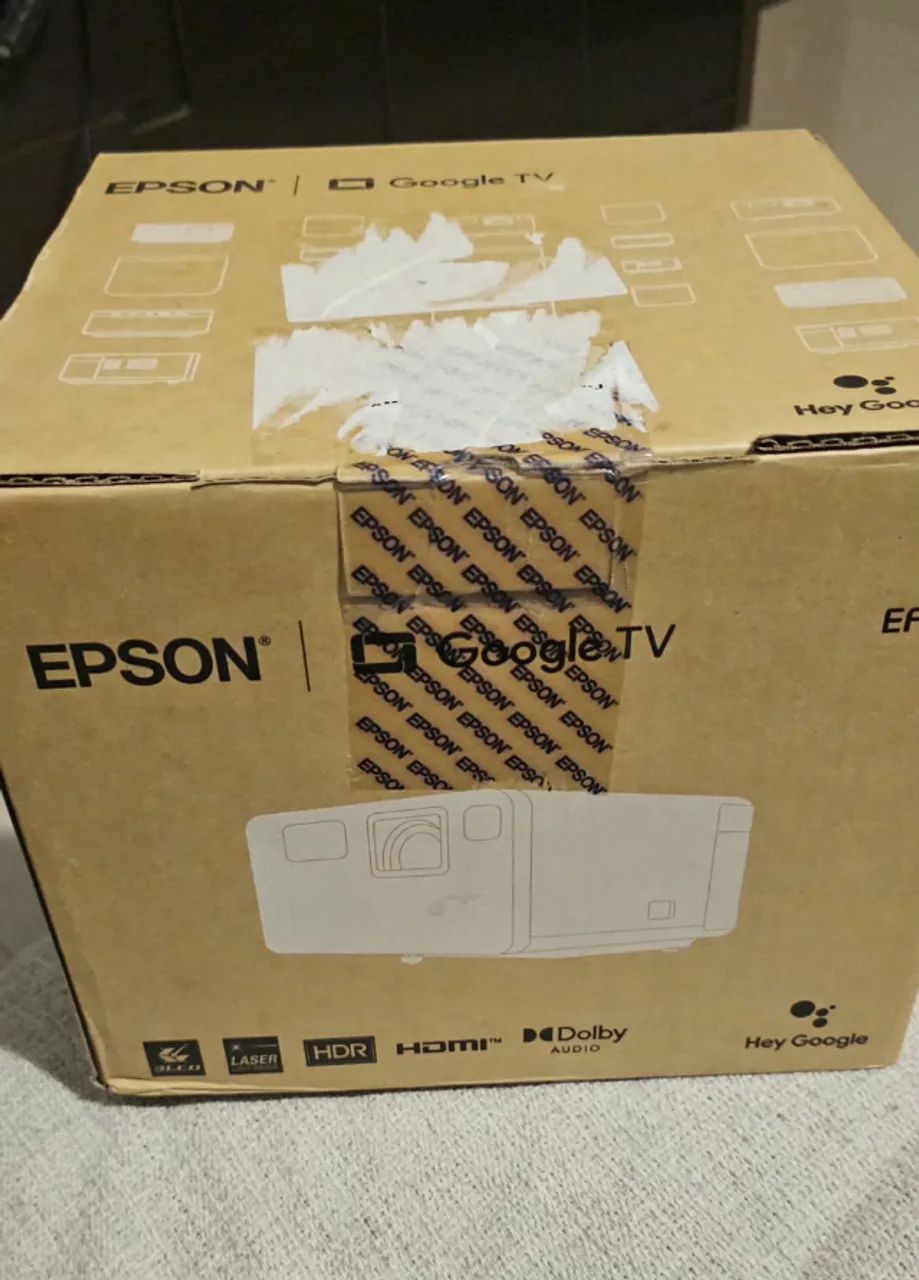 Projetor Epson EF-21W Cor Branca Com Google Tv Integrado - Foto 5
