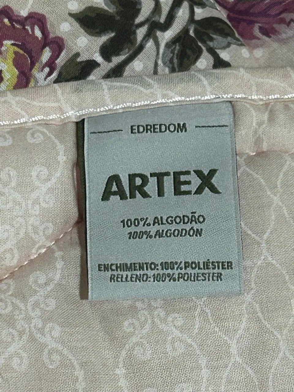 Edredom 100% algodão - seminovo  - Foto 2