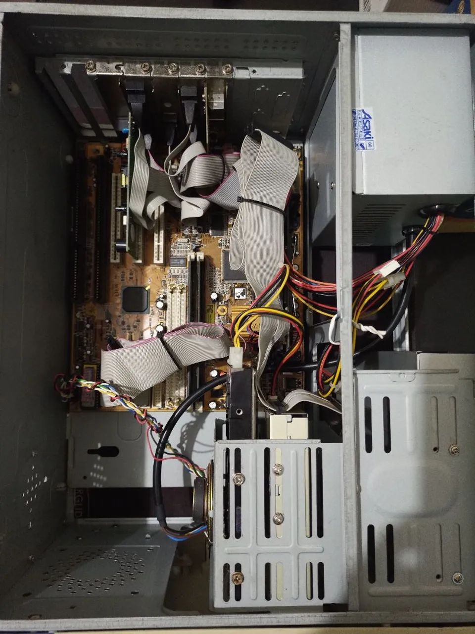Computador antigo M717 Celeron 300 slot1 ISA - Foto 2