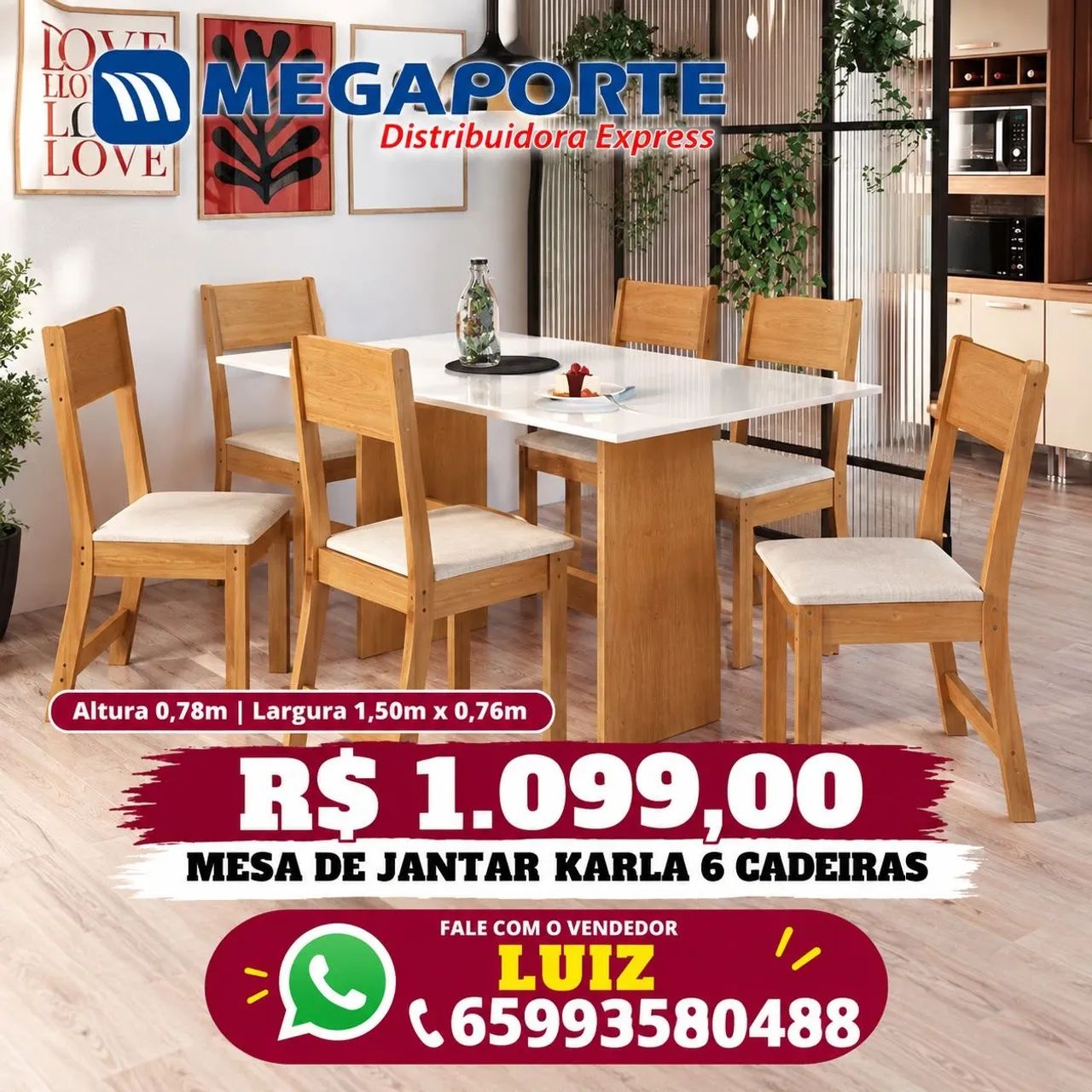 Mesa de jantar  - Foto 3