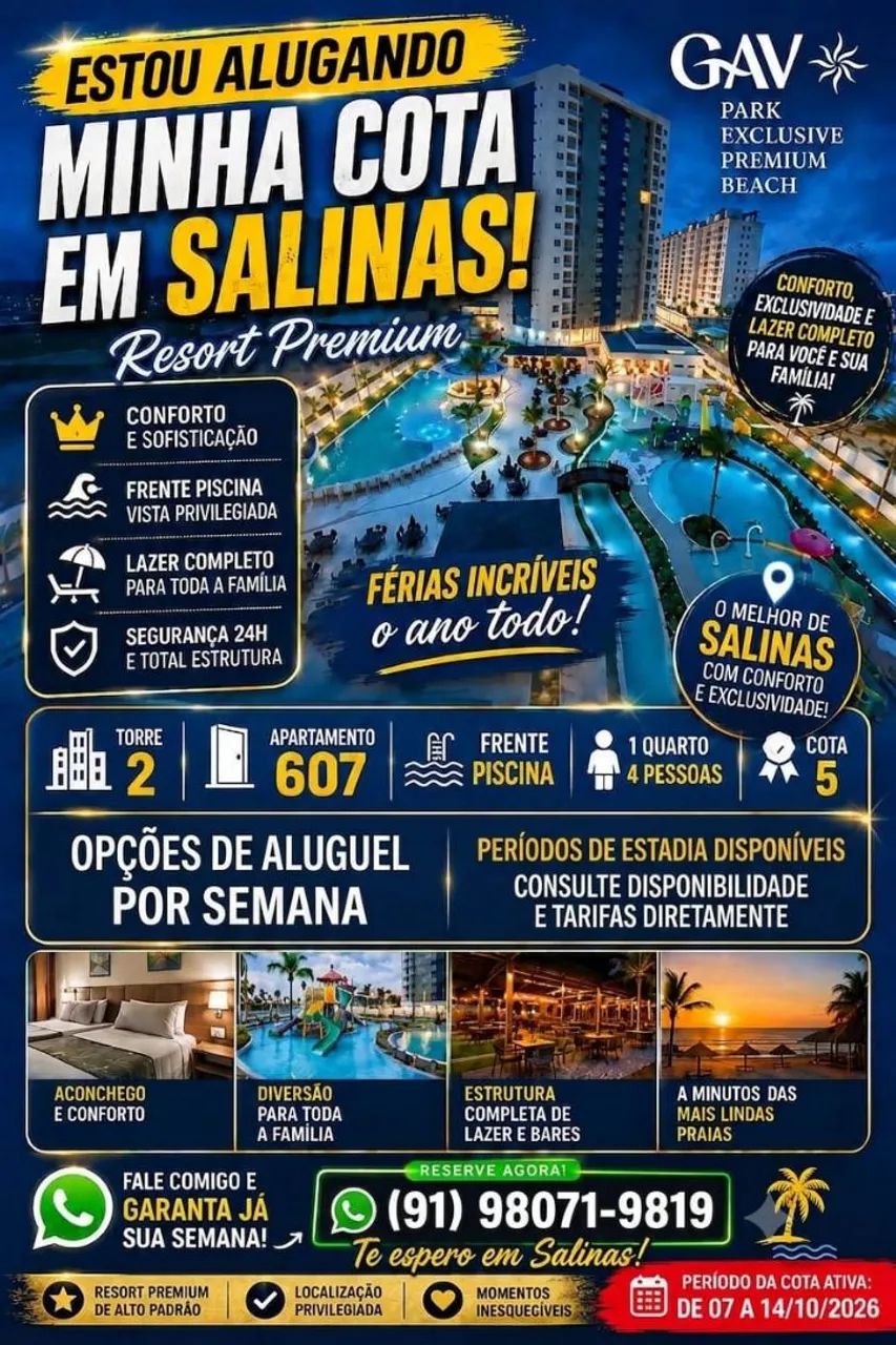 RESORT EM SALINAS