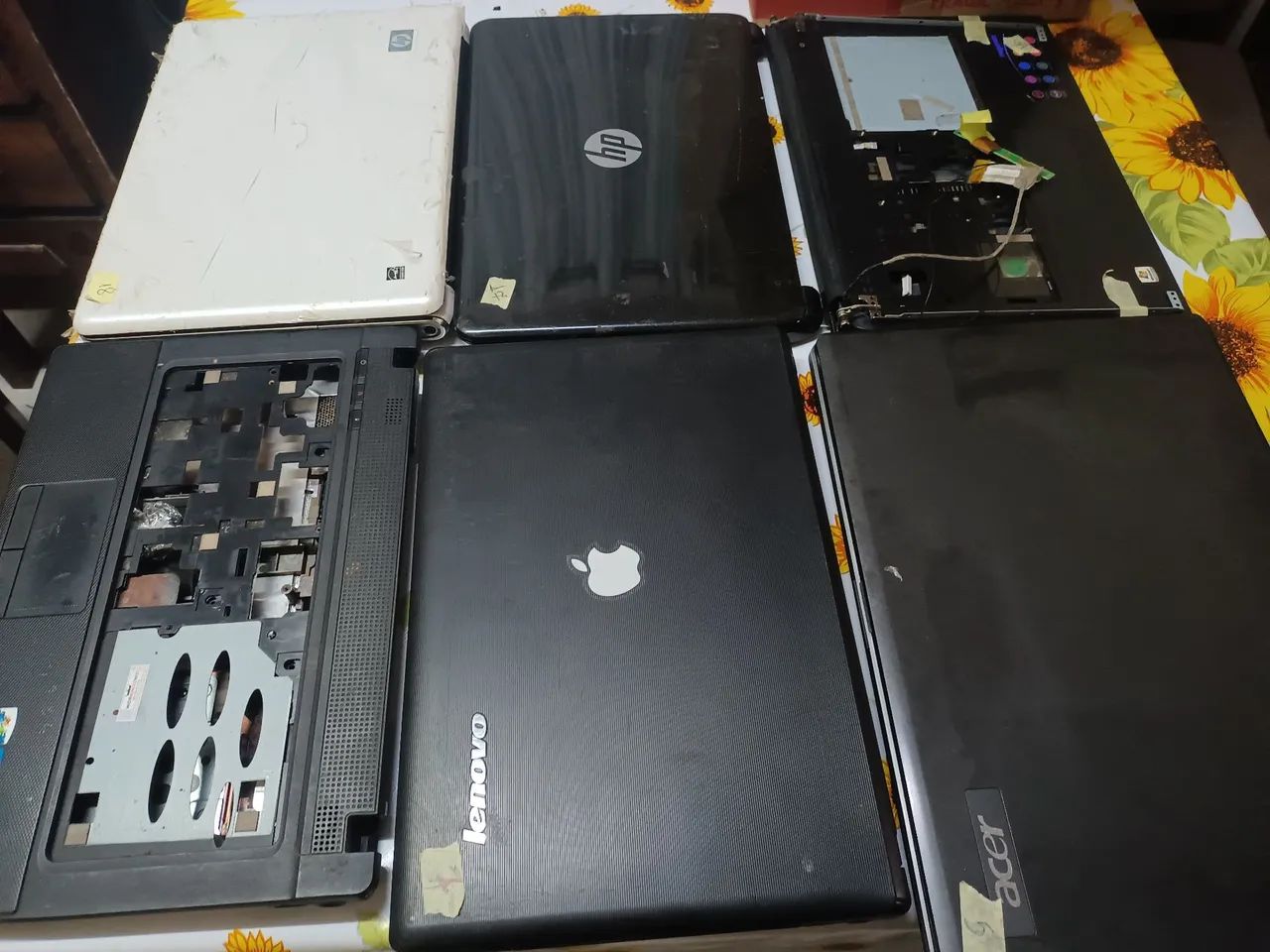 Carcaças notebook diversos