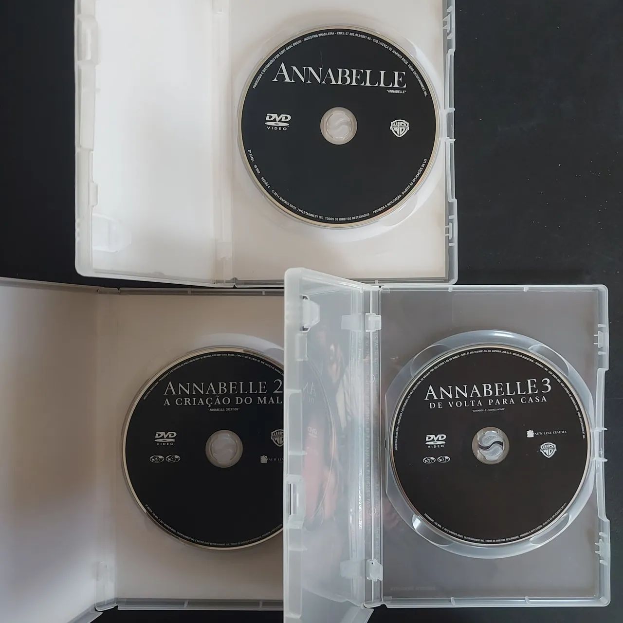 dvd anabelle - coleção completa 1, 2 e 3 - Terror - Foto 3