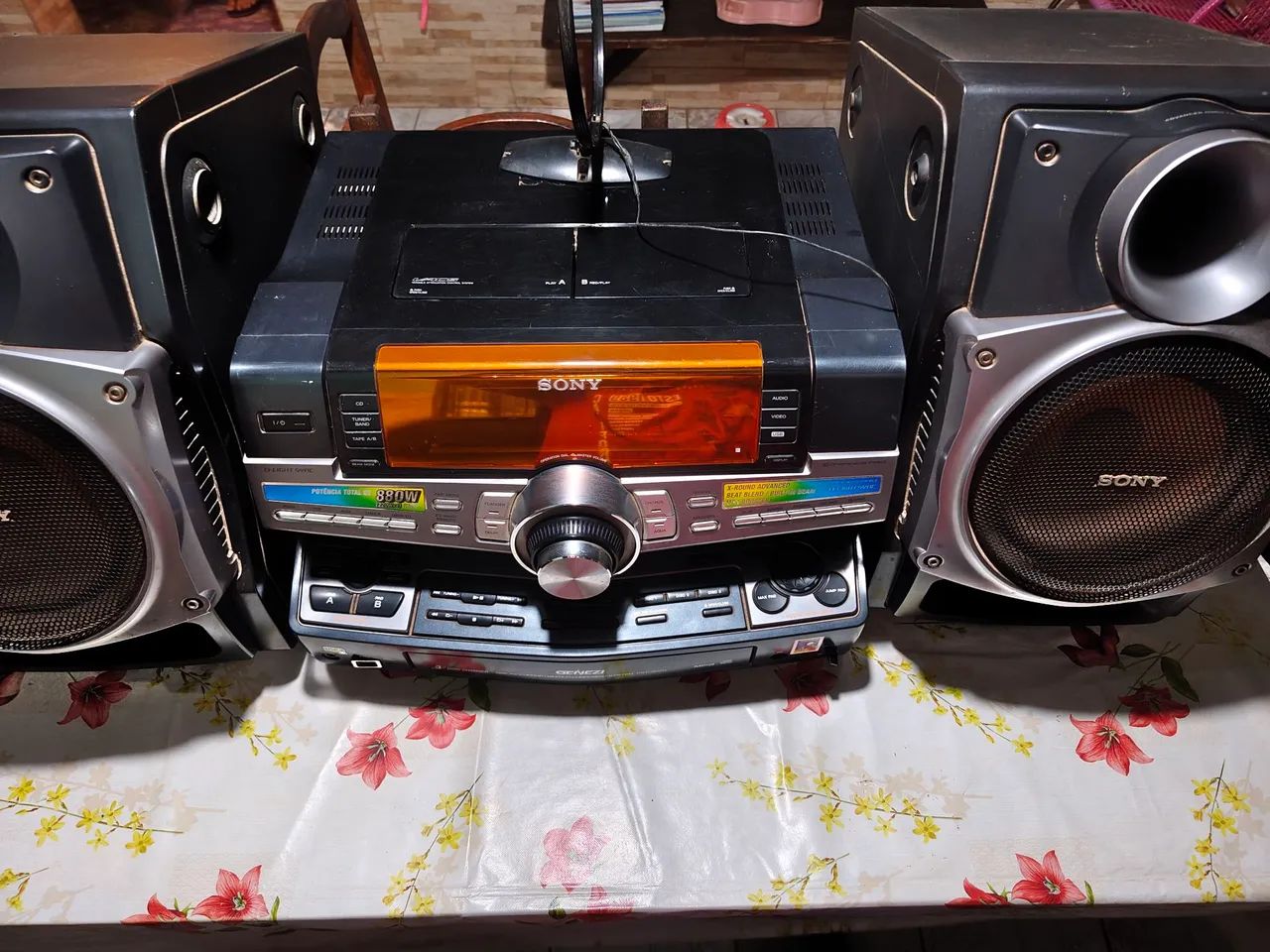 Caixa de Som Sony D- light sync