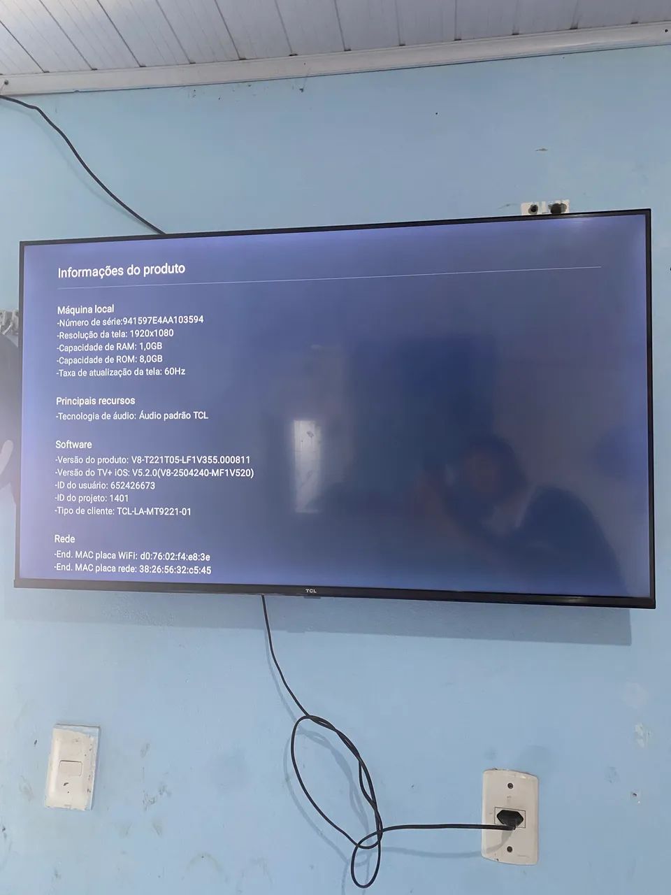 Vende se smart TV TCL 43 polegadas  - Foto 2
