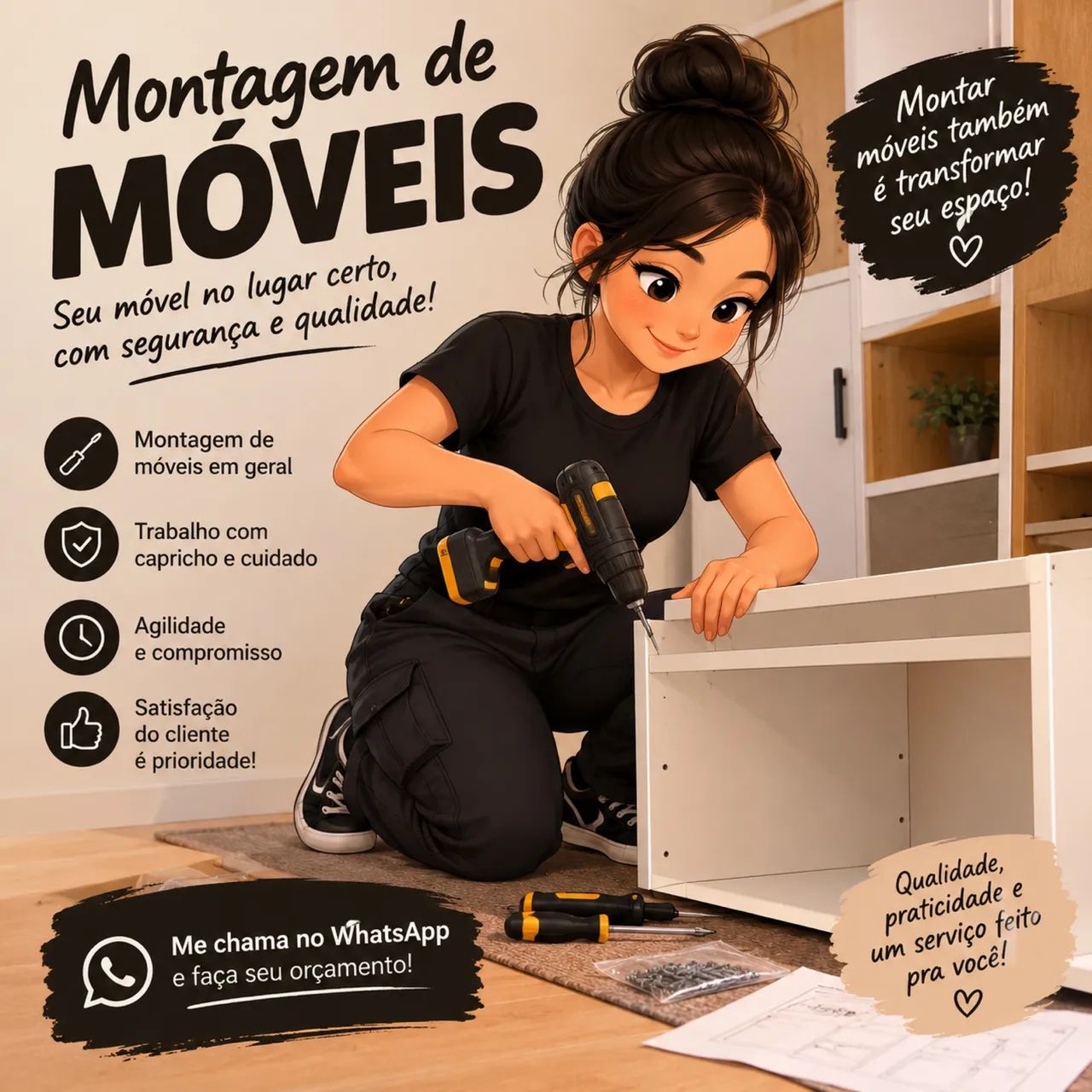 Montagem de móveis 