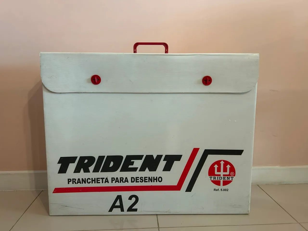 Prancheta Portátil P/ Desenho A2 + Regua Paralela - Trident - Foto 3