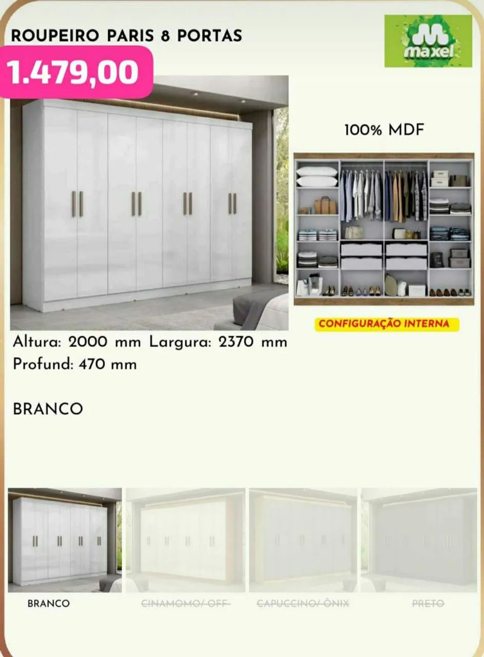 Guarda roupas  - Foto 4