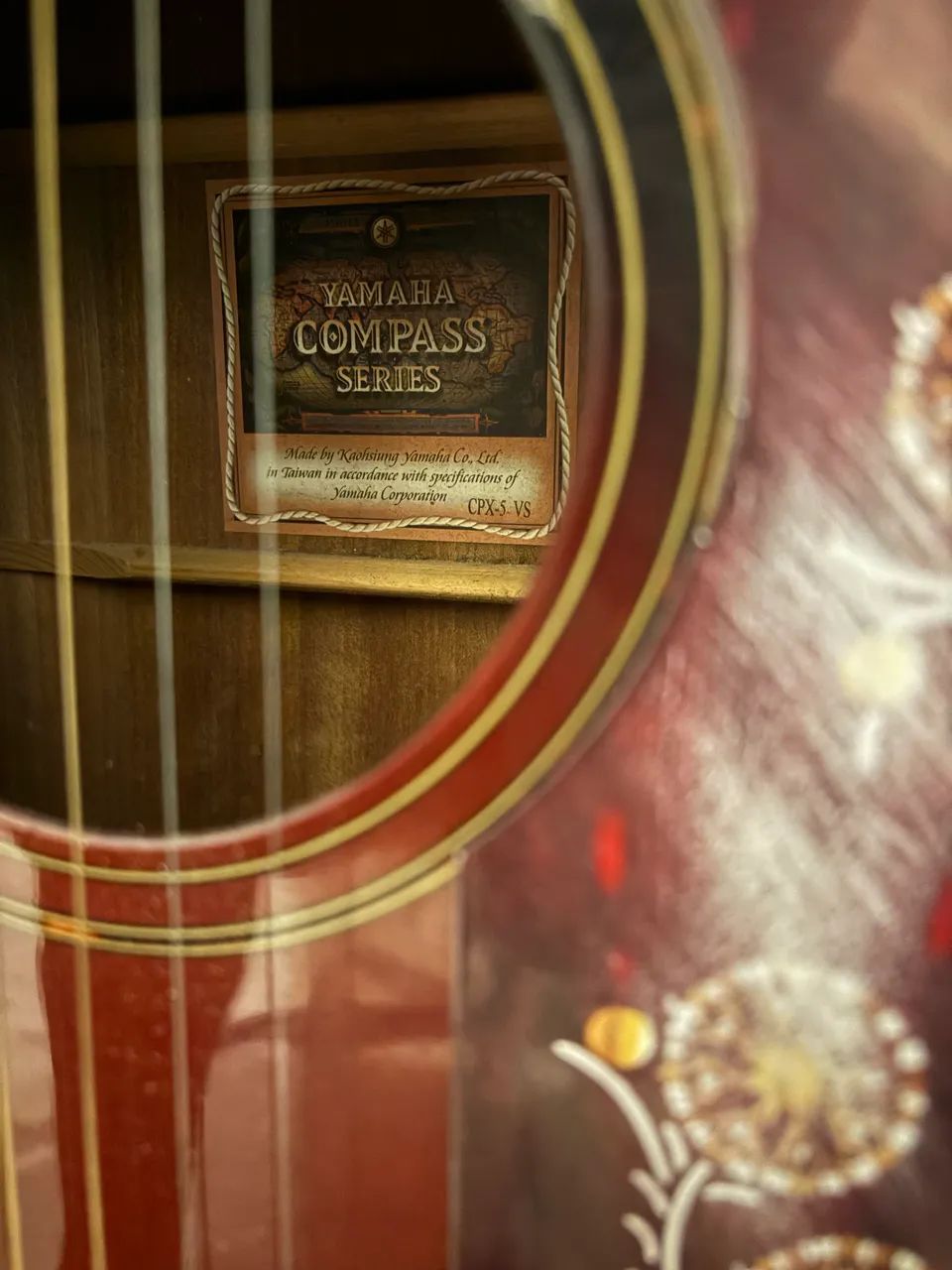 Violão Yamaha Compass Series CPX-5 VS - Foto 5