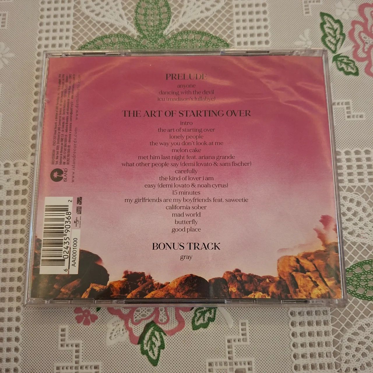 CD Demi Lovato - Dancing With The Devil - Capa ROSA - CDs, DVDs