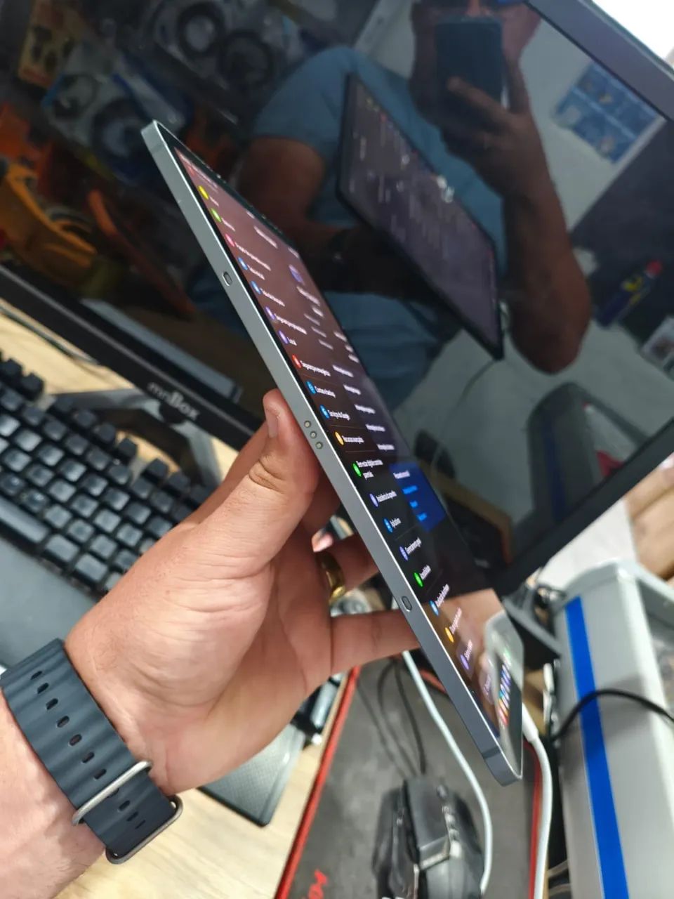 TROCO EM CELULAR TABLET S9 FE 128Gb - Foto 2