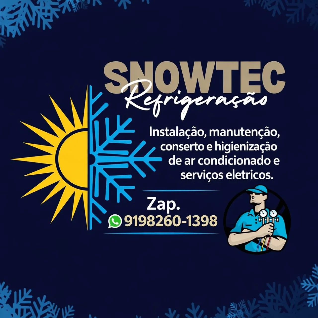 Ar condicionado split centrar Limpeza instalação concerto 