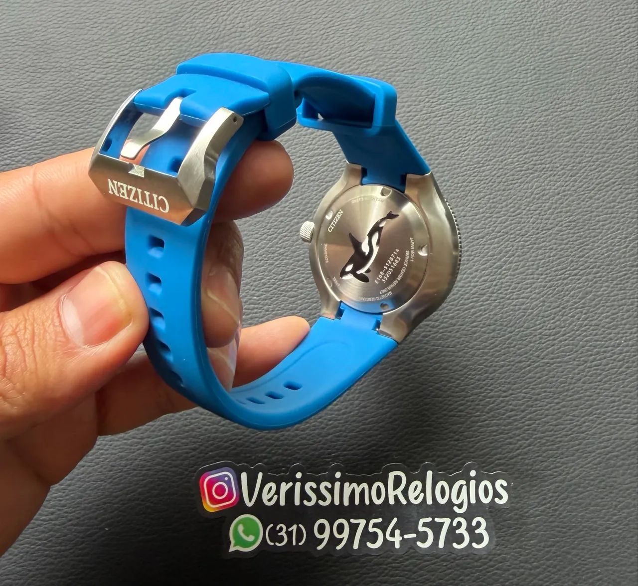 Relógio Citizen New Orca Oceano Versão Especial Semi Novo