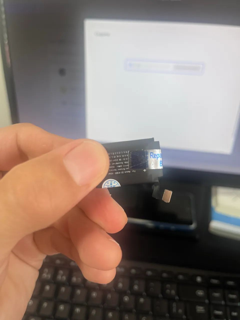 Bateria original/compatível para Apple Watch Series 3 de 42 mm (modelo A1875/A1850)