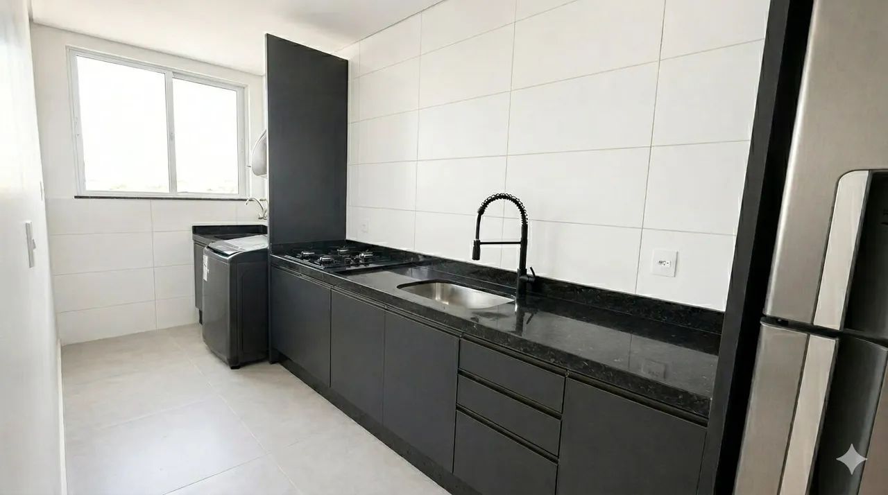 Alugo apartamento com cozinha planejada na parte inferior  - Foto 3