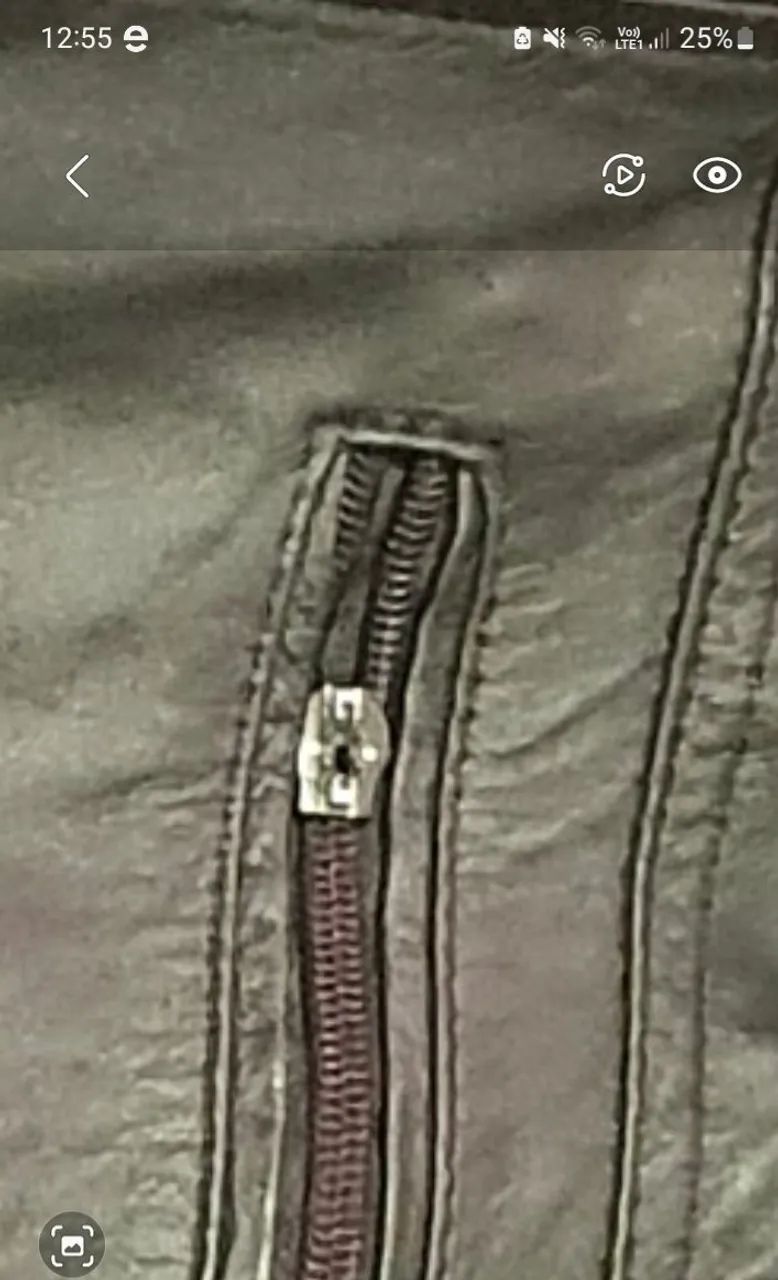 Jaqueta de couro legítimo slim - Foto 5