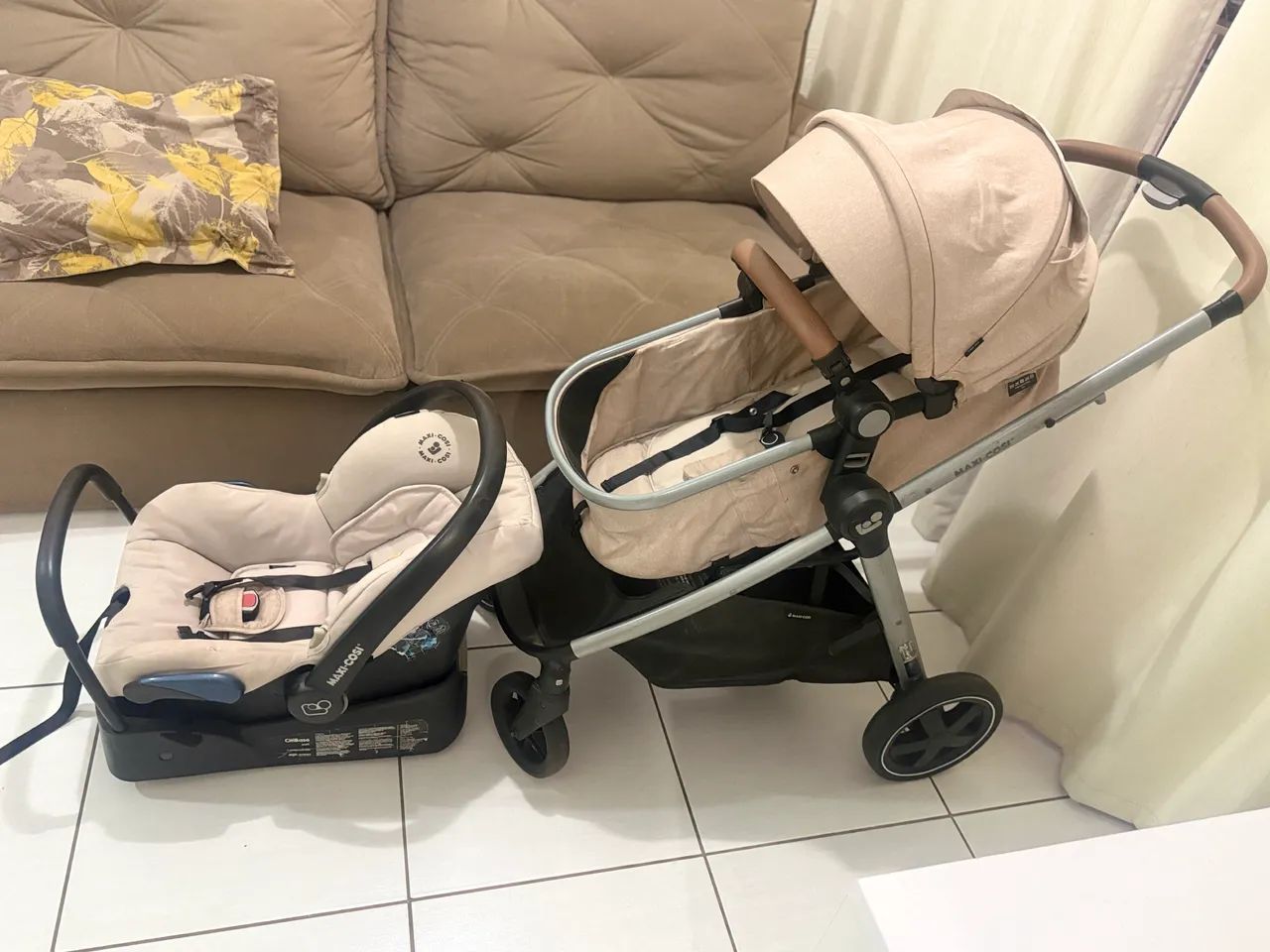 Carrinho de Bebê Maxi-Cosi Ana Completo  - Foto 4