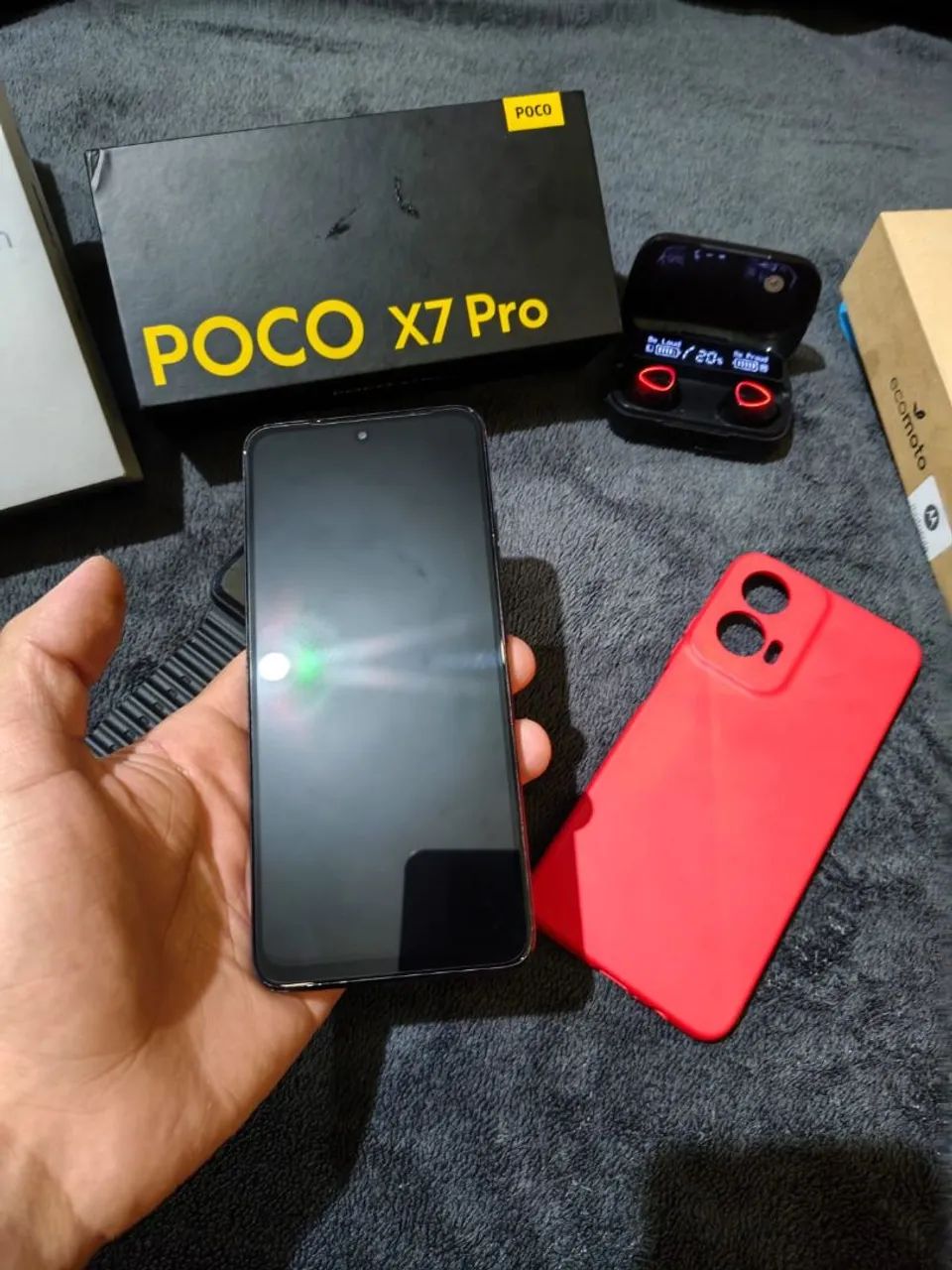 Moto g35 com muitos assessórios  - Foto 3