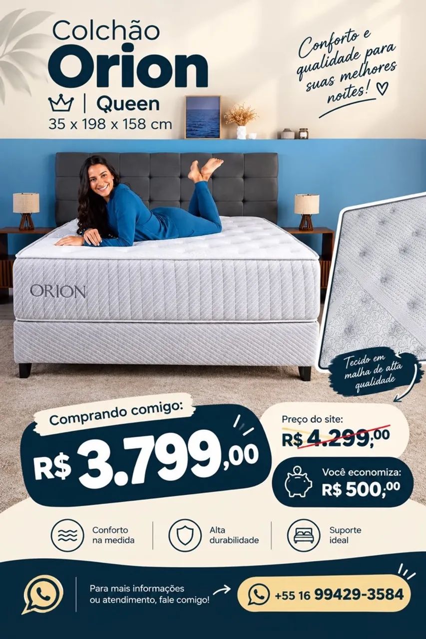 Colchões ORTOBOM - Foto 3