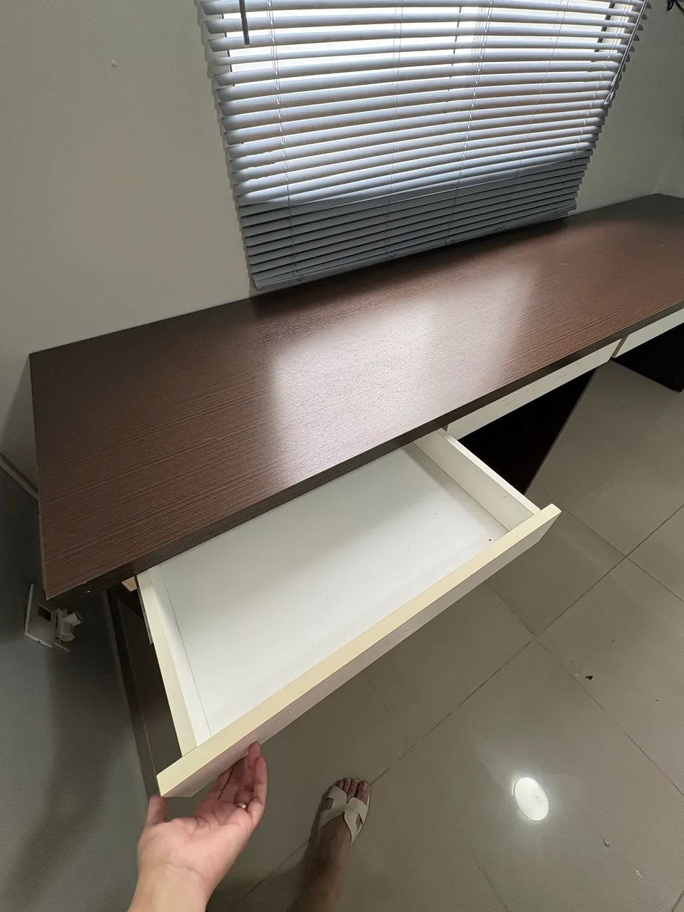 Vendo bancada em MDF 2,60 x 0,65 - Foto 4