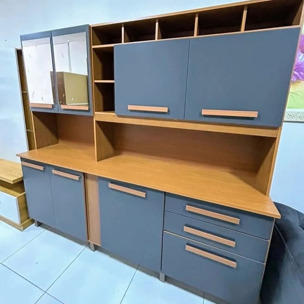 Armário de cozinha completa 100% MDF  - Foto 3