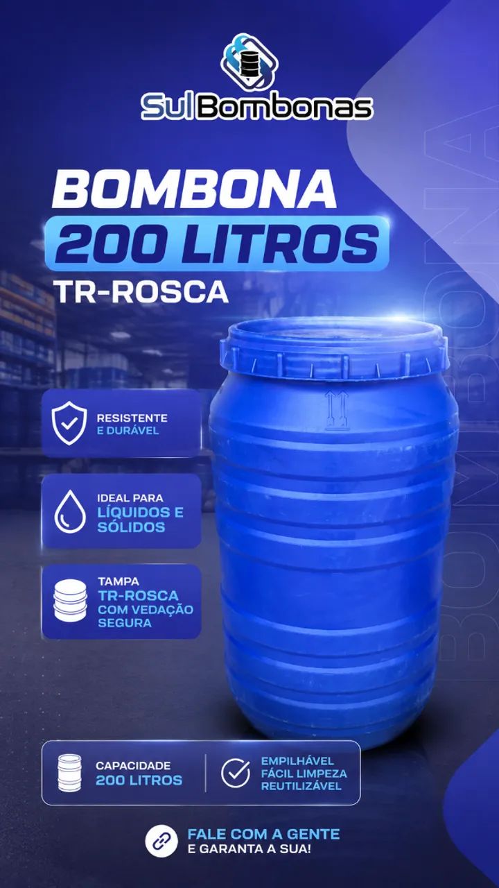 BOMBONA 200 LITROS TR-ROSCA - Foto 2