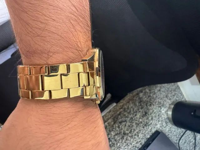 Relógio Technos Golf Dourado - Foto 4