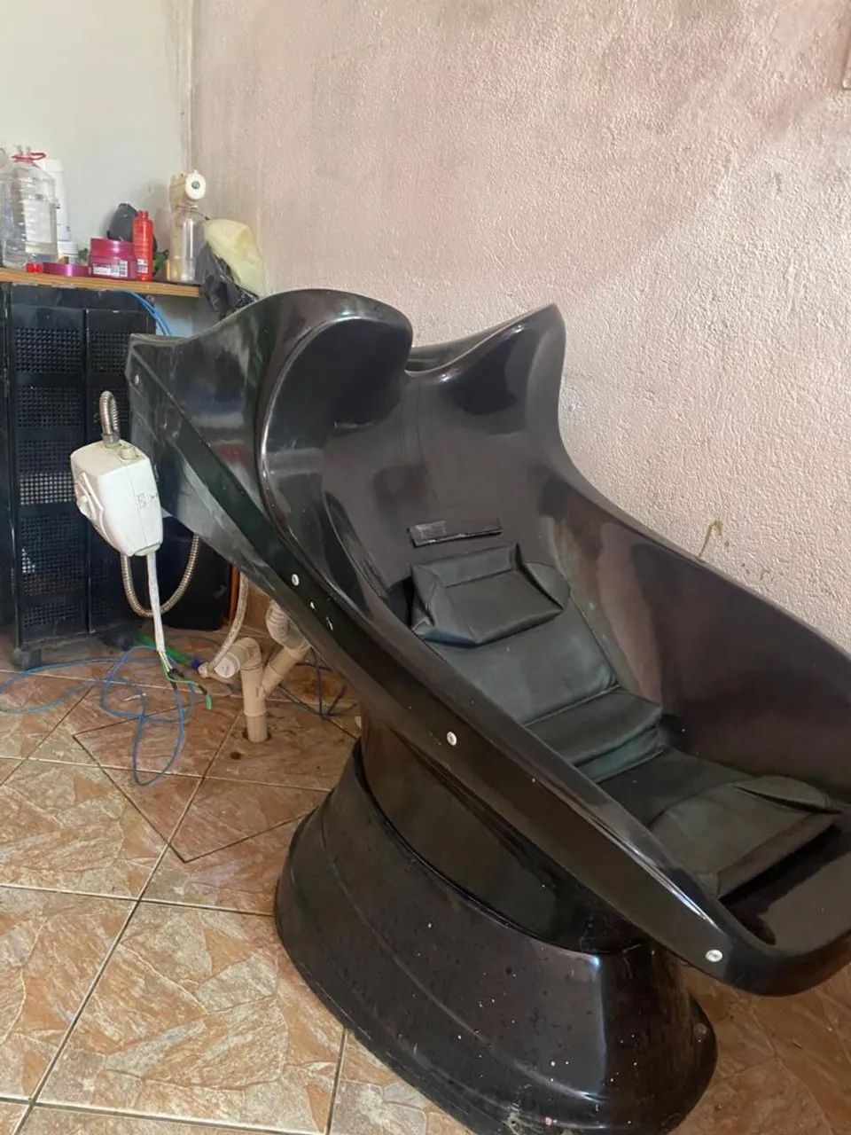 Lavatório com aquecedor 