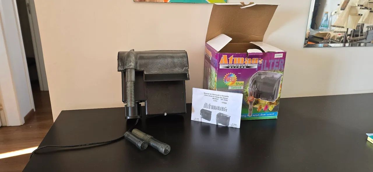 Aquário Completo 112L + Móvel em Madeira + Acessórios (Pronto para Uso) - Foto 5