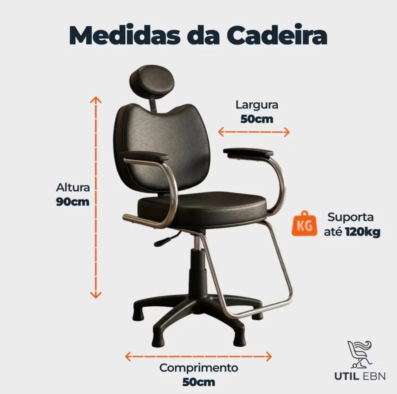 Cadeira de Salão  - Foto 4