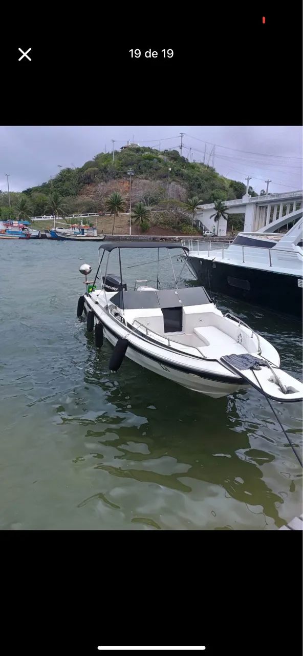 Lancha cobra 22 pés tornado. - Foto 2