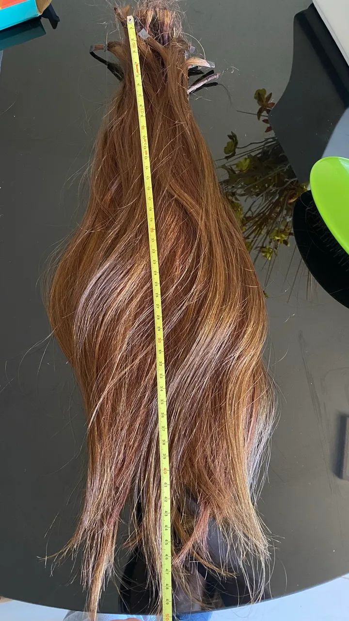 Cabelo Humano Brasileiro 45cm 300g - Foto 4