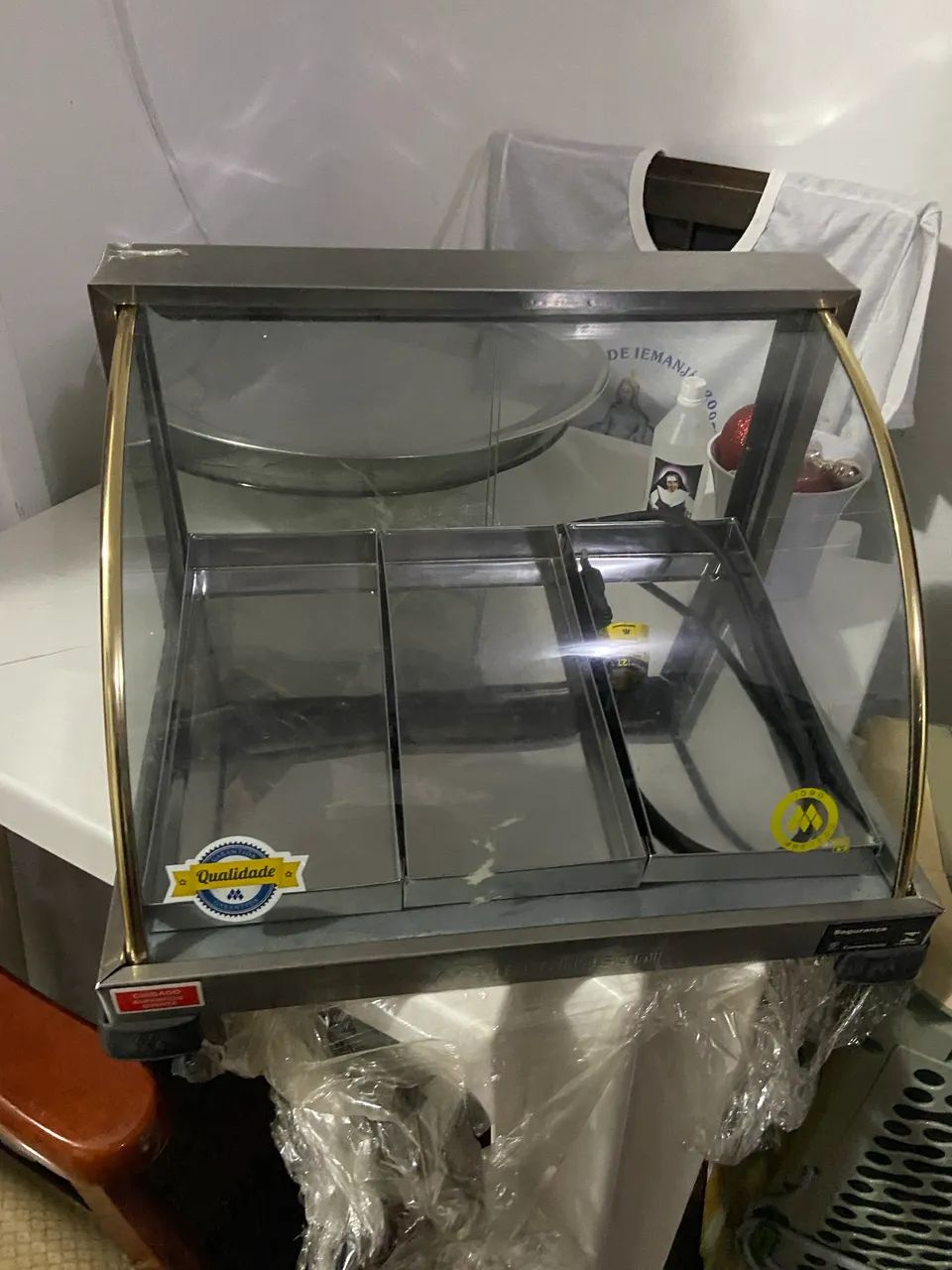 Estufa elétrica para salgados 