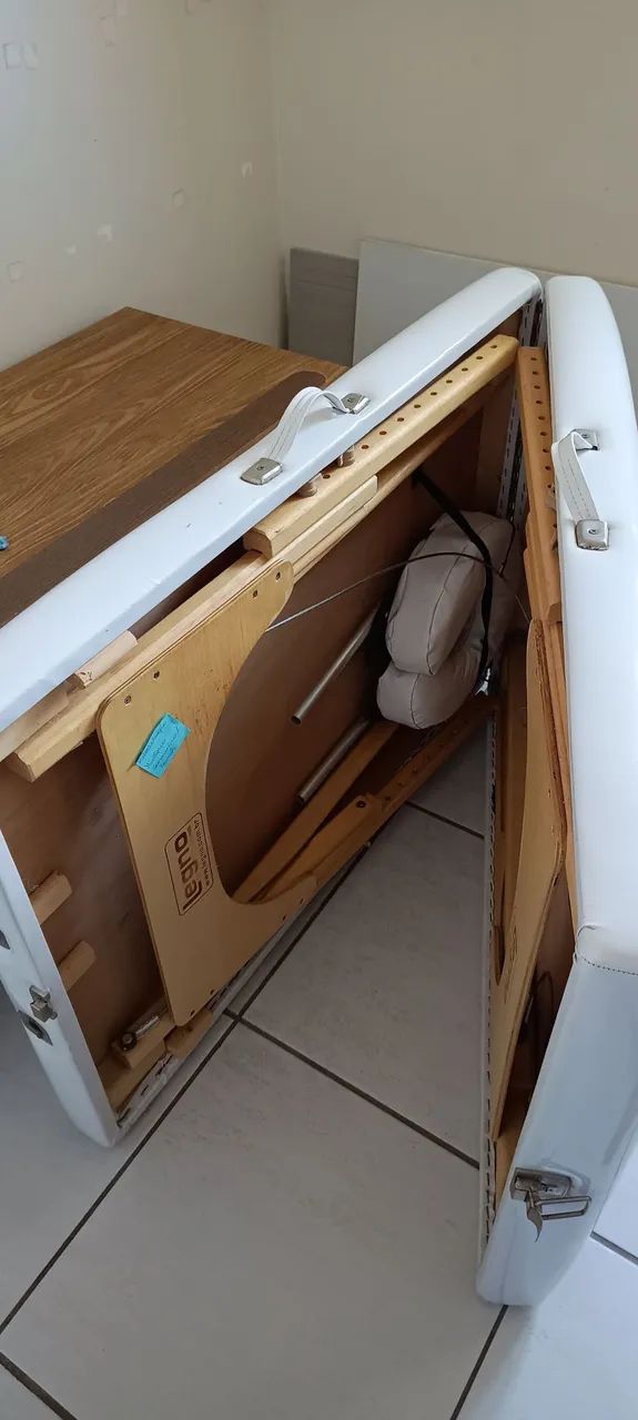 Maca de Massagem Legno Dobrável em Madeira