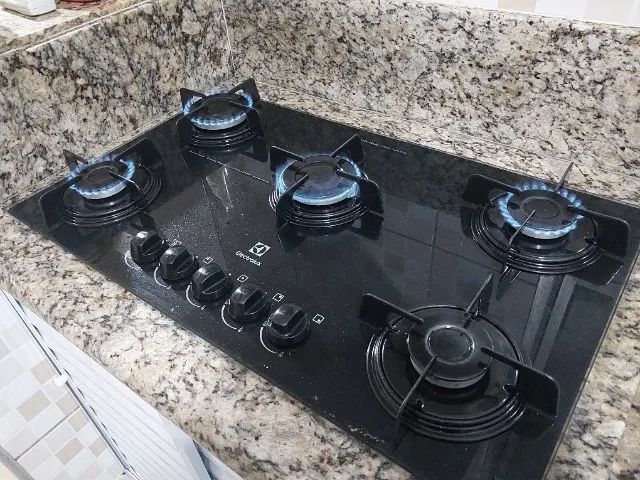 Cooktop Eletrolux de 5 bocas
