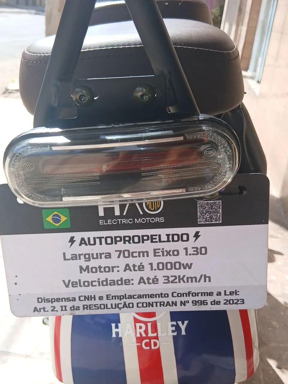 Harley Cd motocicleta elétrica  - Foto 4
