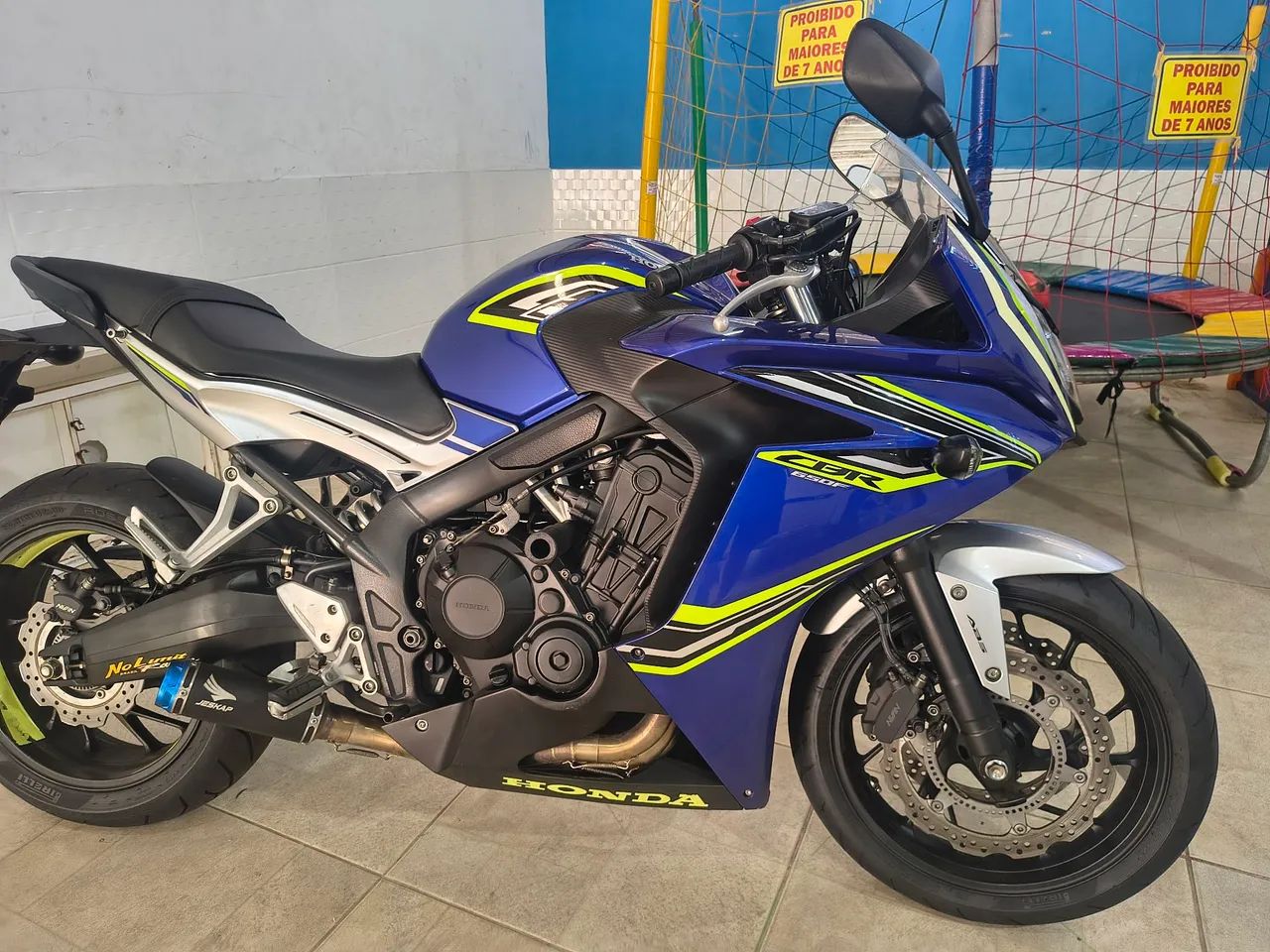 CBR 650f 2018 BAIXO Km - Foto 3