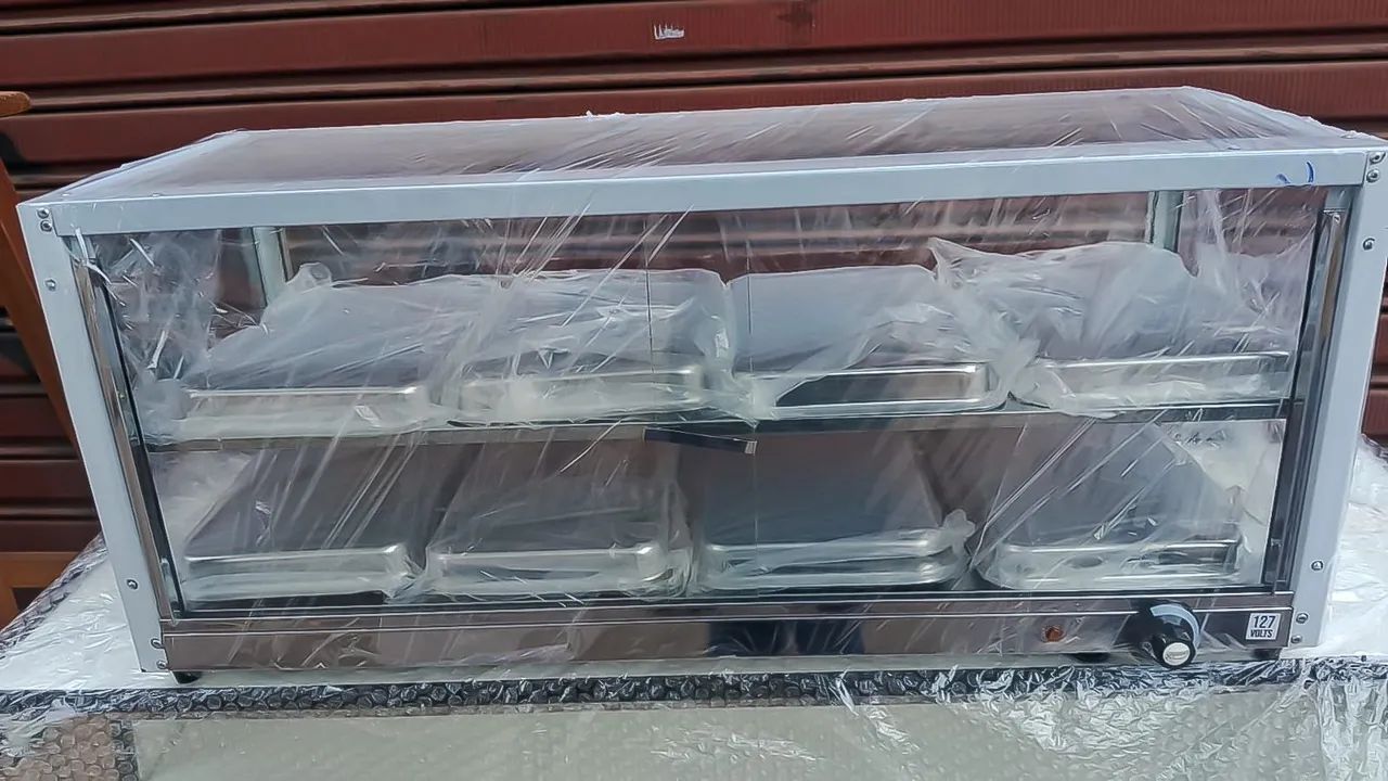 Estufa de Salgados Dupla 8 Bandejas Nova 127V  - Venix 