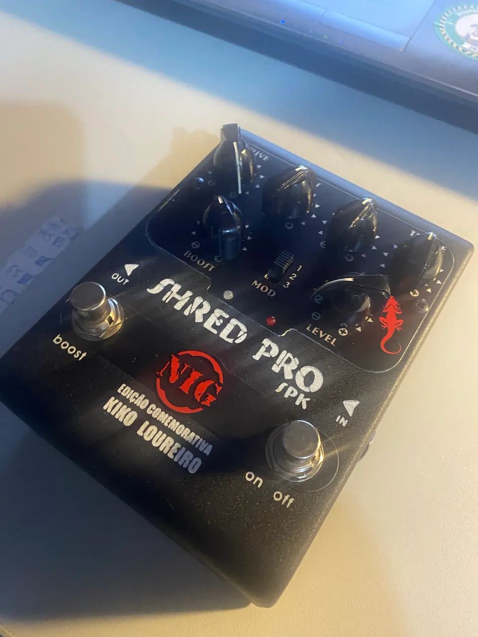 Pedal NIG Shred Pro SPK Assinado  - Foto 4