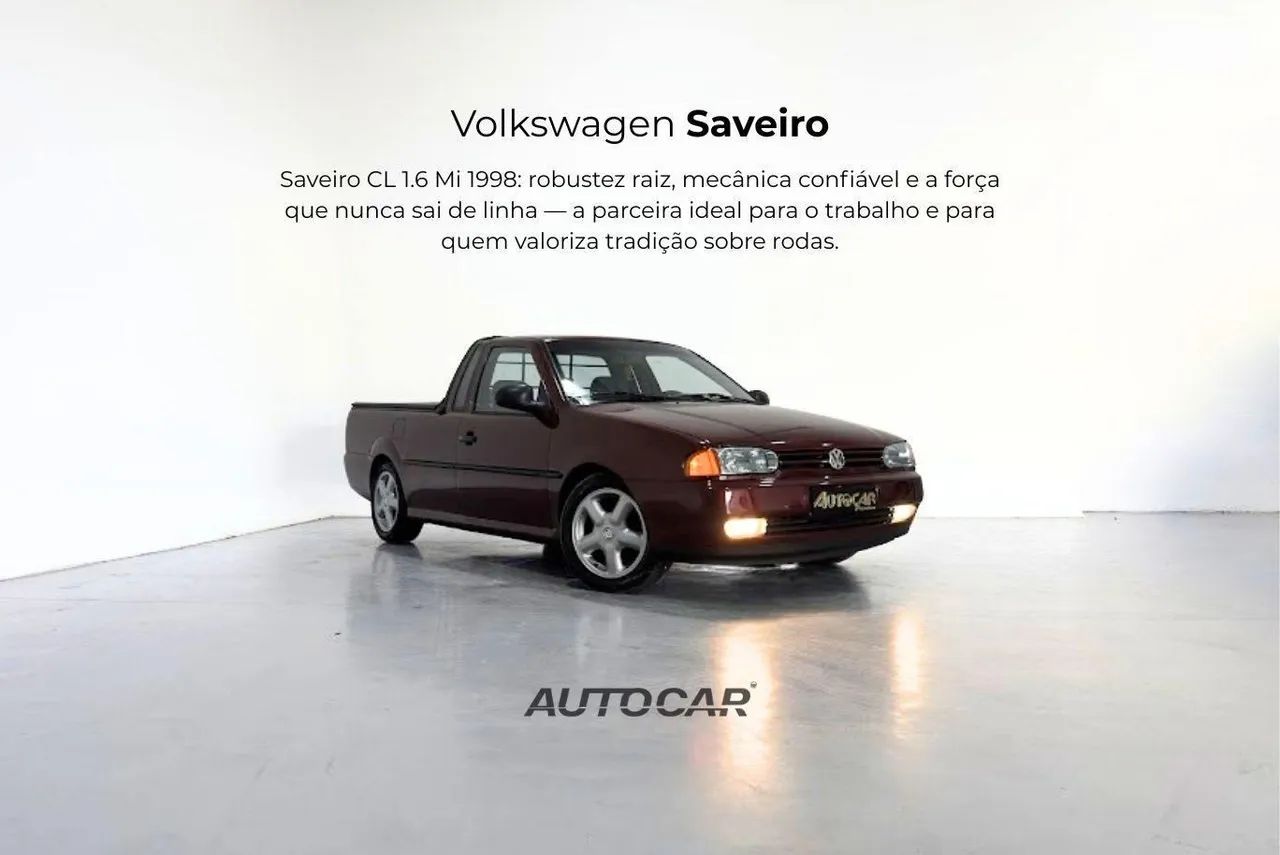 Volkswagen Saveiro CL 1.6 MI / CL/ C 1.6 1998