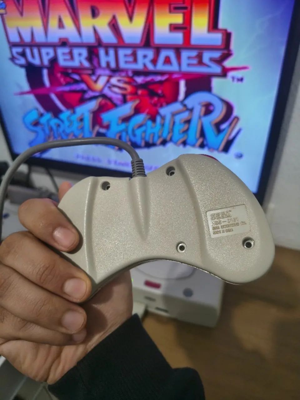 sega saturn branco + saroo - Foto 3