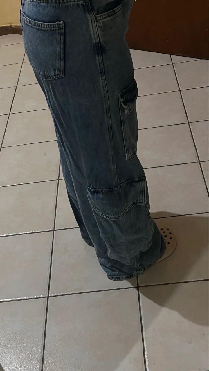 Calça wide leg  - Foto 4