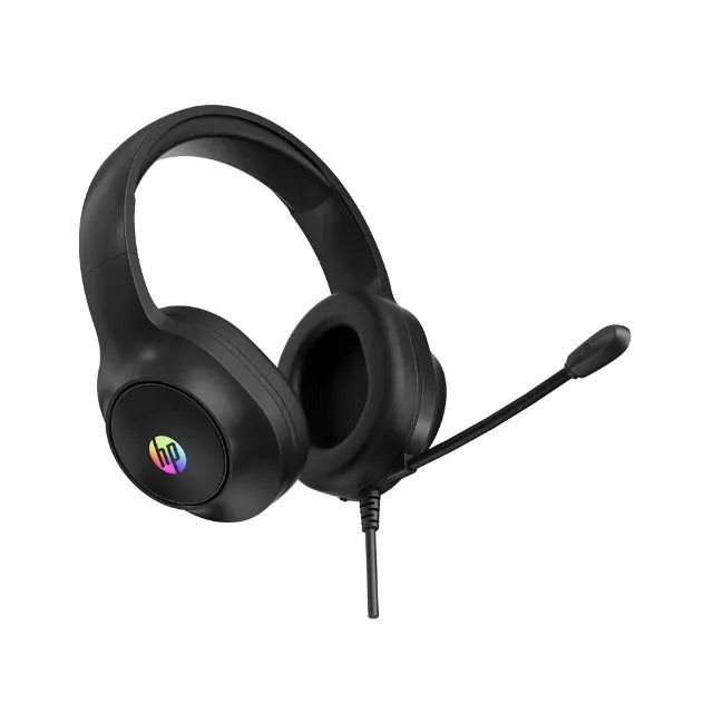 Headset Gamer HP DHE 8002 RGB Drivers 50mm USB e P2