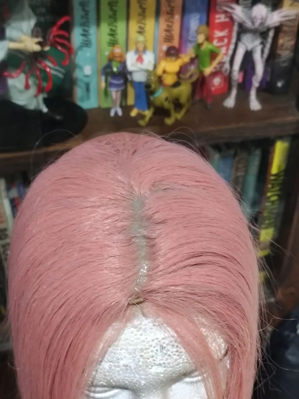 Peruca Front Lace rosa - Foto 2