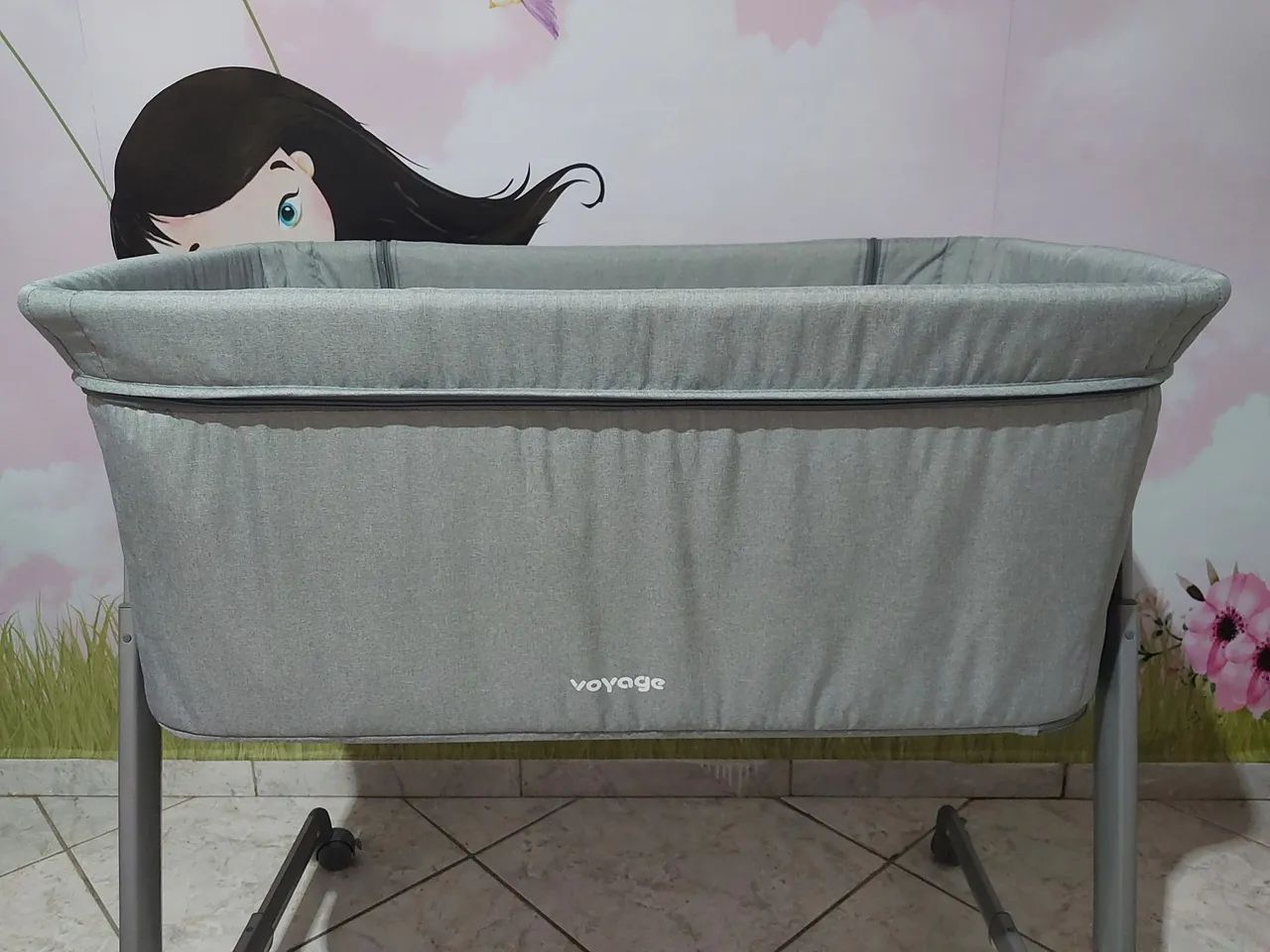 Berço acoplado a cama - Voyage  - Foto 2