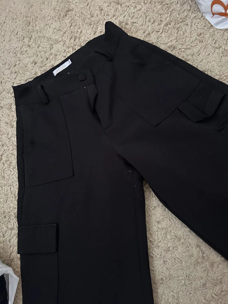 Calça pantalona preta - Foto 4