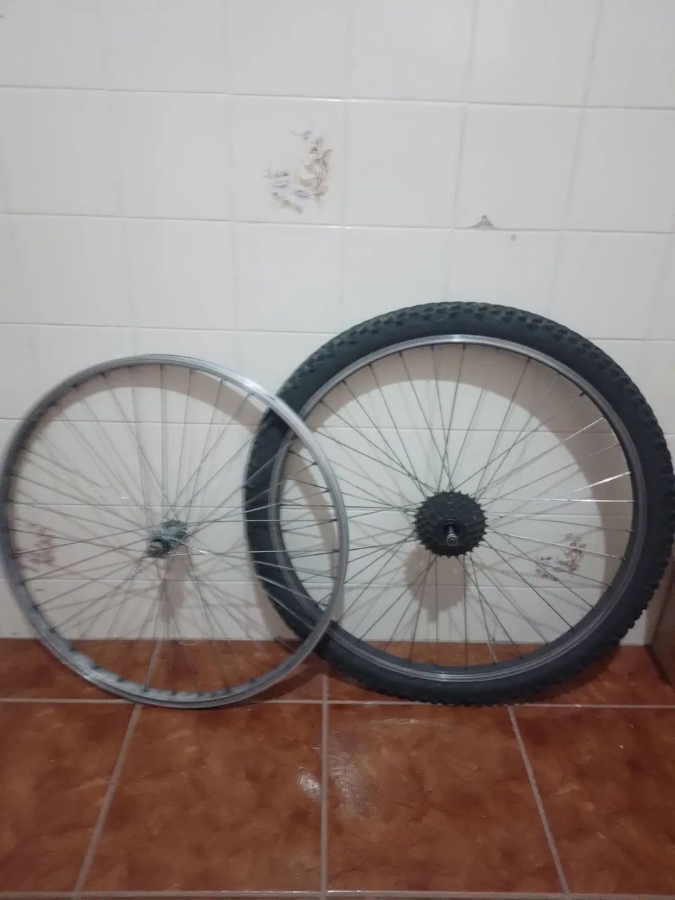 Roda de bicicleta alumínio 